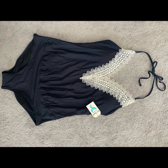 Sea Angel Swim NWT Maternity Lace Swimsuit - Picture 4 of 8